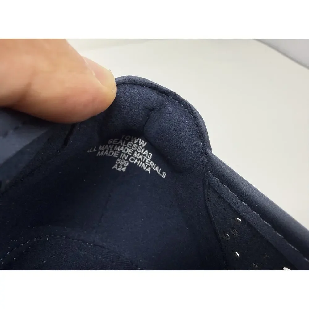 Easy Spirit Alessia Navy Ballet Flats Women’s Size 10 WW Wide Comfort